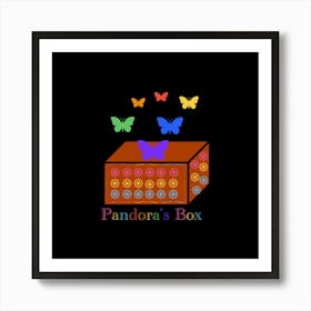 Pan Pride Pandoras Box Art Print