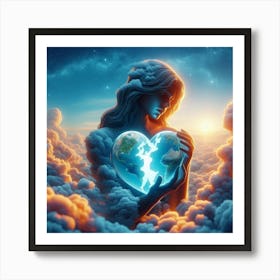 Heart Of The Earth 1 Art Print