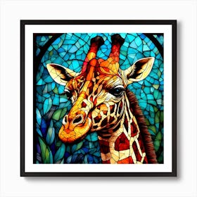 Giraffe 9 Art Print