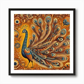 Peacock 13 Art Print