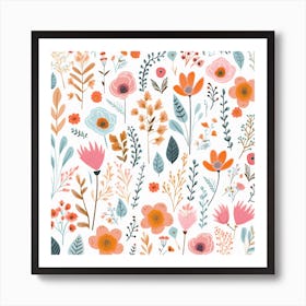 Floral Bouquet Art Print