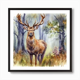 Hirsch 2 Art Print