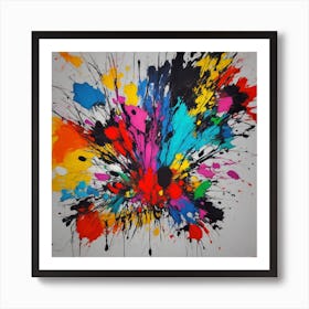 Abstract Expressionism 2 Art Print