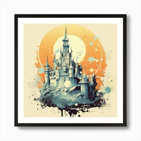 Castle In The Sky Art Print