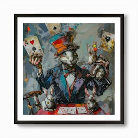 Masquerade of Mystique Art Print