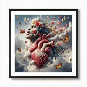 Heart Of A Woman Art Print