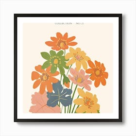 Flower Collection No 12 Art Print