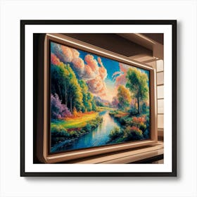 Landscape Painting Art Print