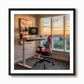 Home Office 4 Art Print