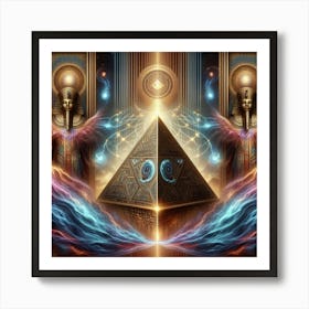 Sands of Time: Embracing the Eternal Magic of Egypt Art Print