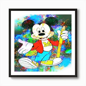 Mickey Mouse 2 Art Print