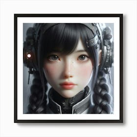 Anime Girl 9 Art Print