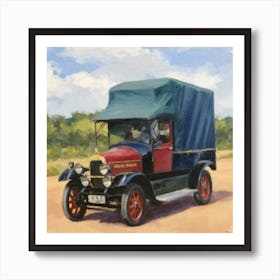 Ford Model T Art Print