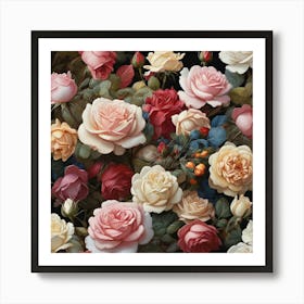 Roses Art Print