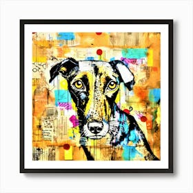 O Dog - Hound Dog Art Print