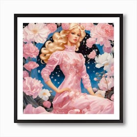 Barbie In Pink Art Print