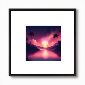 Sunset Art Print