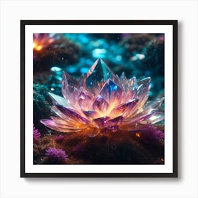 Lotus Flower Art Print