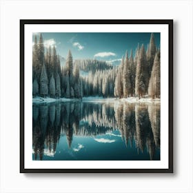 Winter Landscape 1 Art Print