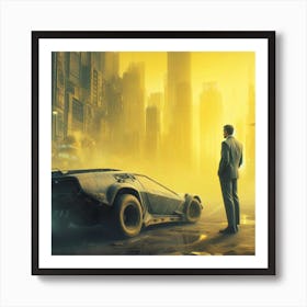 Portrait Of A Young man Art Print