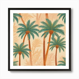 Palm Trees 1 Art Print