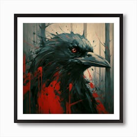 Raven 2 Art Print