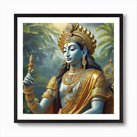 Vishnu 5 Art Print