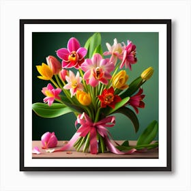 Bouquet Of Flowers 5 Art Print