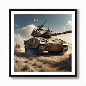 Iraq war 2 Art Print