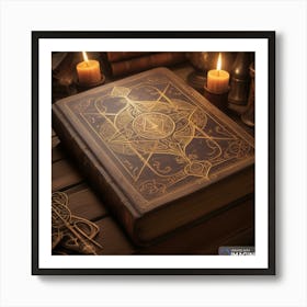 Enigma Grimoire Chronicles Art Print