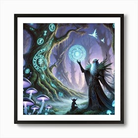 Magic Forest Art Print