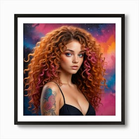 Photorealistic Backdrop Art Print