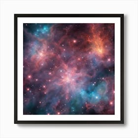 32069 Radiant Nebula, Star Clusters And Gas Clouds Shini Xl 1024 V1 0 Art Print