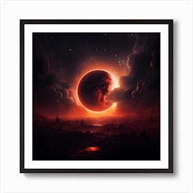 Eclipse Of The Sun Art Print