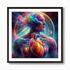 Human Heart 4 Art Print