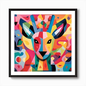 Giraffe 8 Art Print