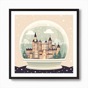 Windsor United Kingdom Snowglobe Art Print