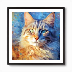 Coon Cat 1 Art Print