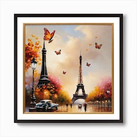 Paris Eiffel Tower 79 Art Print