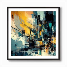 Abstract world 1 Art Print