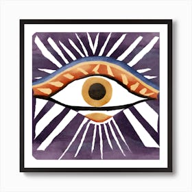 The eye of Horus symbol 1 Art Print