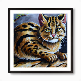 Pretty Cat Art Print