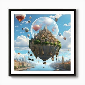 Hot Air Balloons 1 Póster