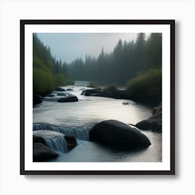 The River of Peace Art Print