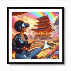 Vr Headset 2 Art Print