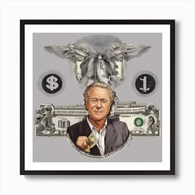 King Of Money Art Print