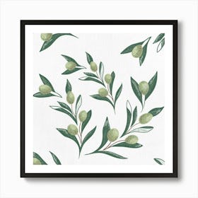 Olive love Art Print