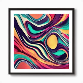 Abstract Painting 7 Art Print