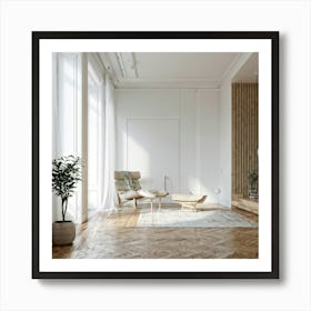 Modern Living Room 5 Art Print