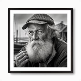 Old Man With Beard 1 Art Print